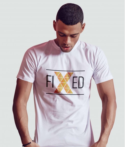 Мъжка тениска с щампа Текст и надписи FiXed - TShirtArtShop.com